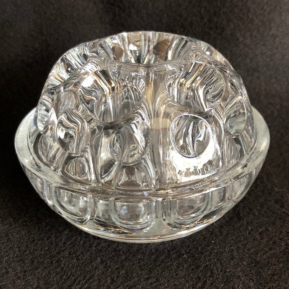 Vintage Glass Floral Frog,  Flower Arranging - Picture 2 of 4